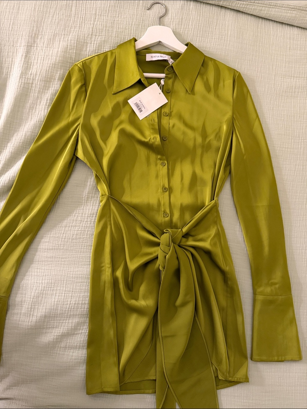 Rat & Boa ALANIS dress CYPRESS GREEN